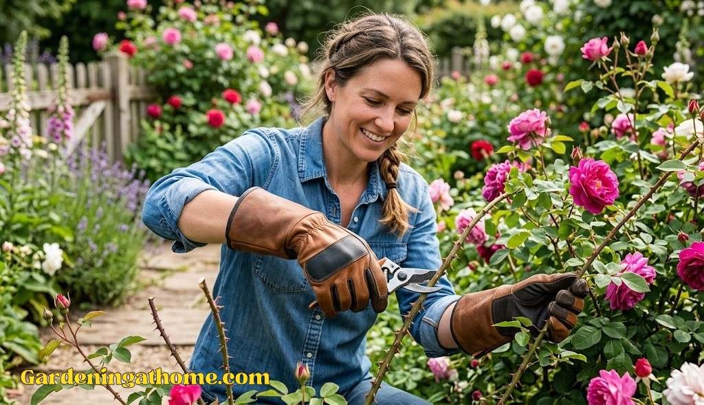 Best gardening gloves for thorny roses