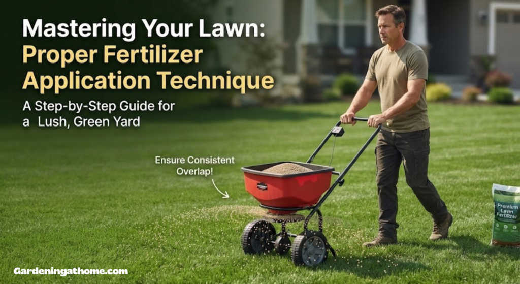 how to use a broadcast spreader