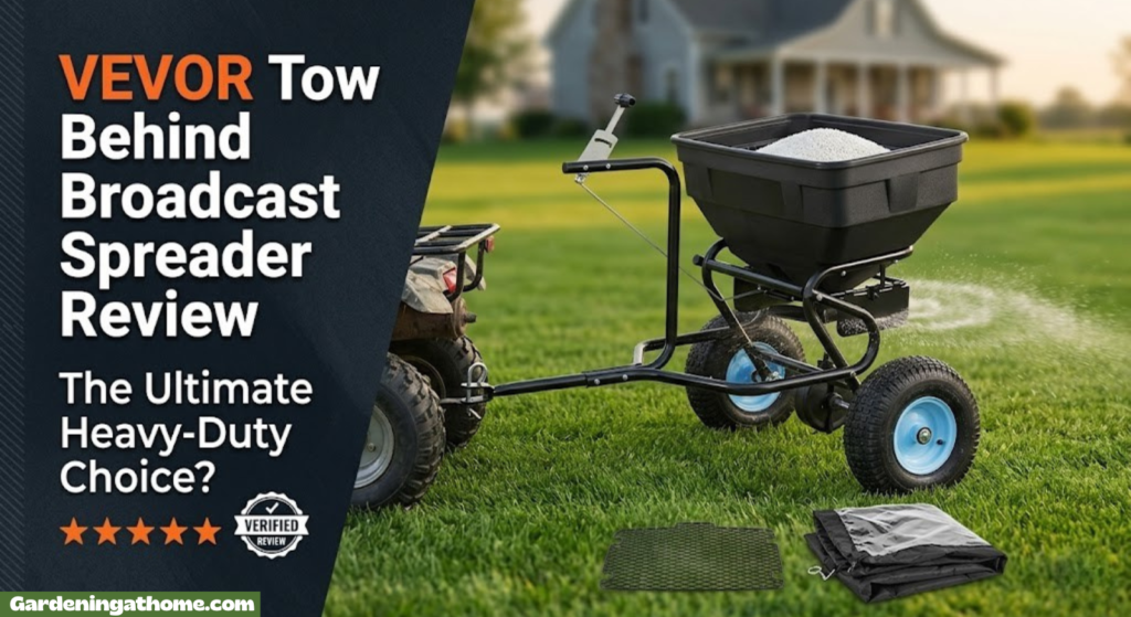 VEVOR Tow Behind Broadcast Spreader Review